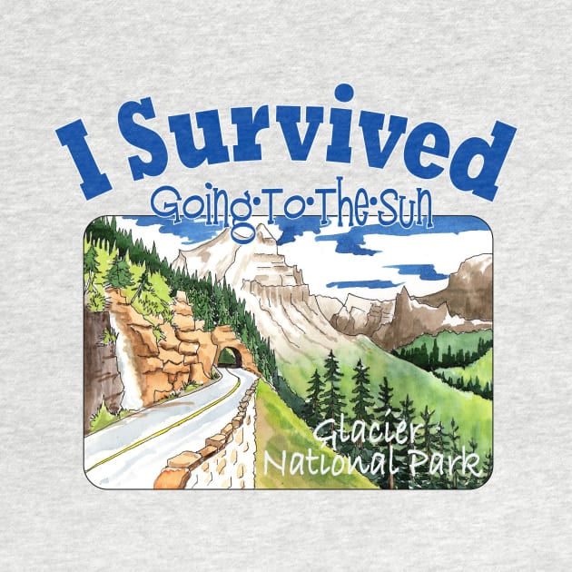 I Survived Going-To-The-Sun Road, Glacier NP by MMcBuck